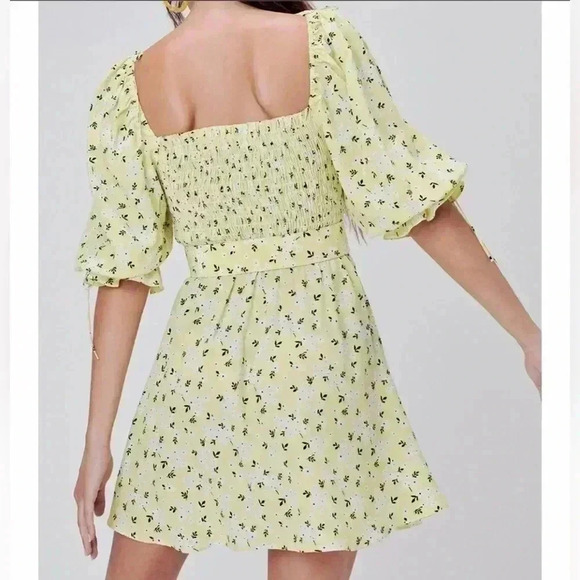 For Love & Lemons Chrysanthemum
Mini Dress in Lemonade - Picture 7 of 9